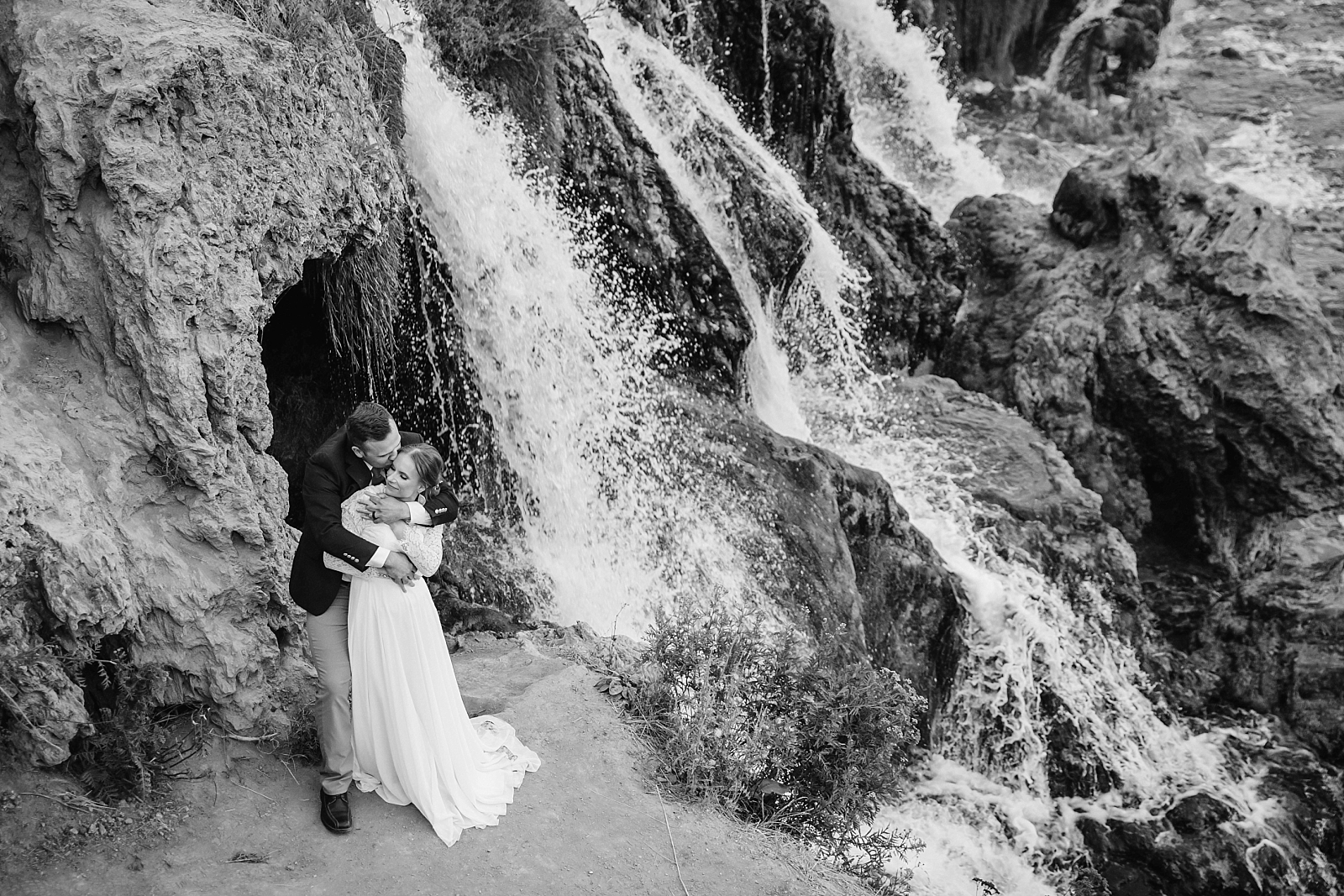 Romantic and Timeless Styled Elopement at Fall Creek Falls Janelle