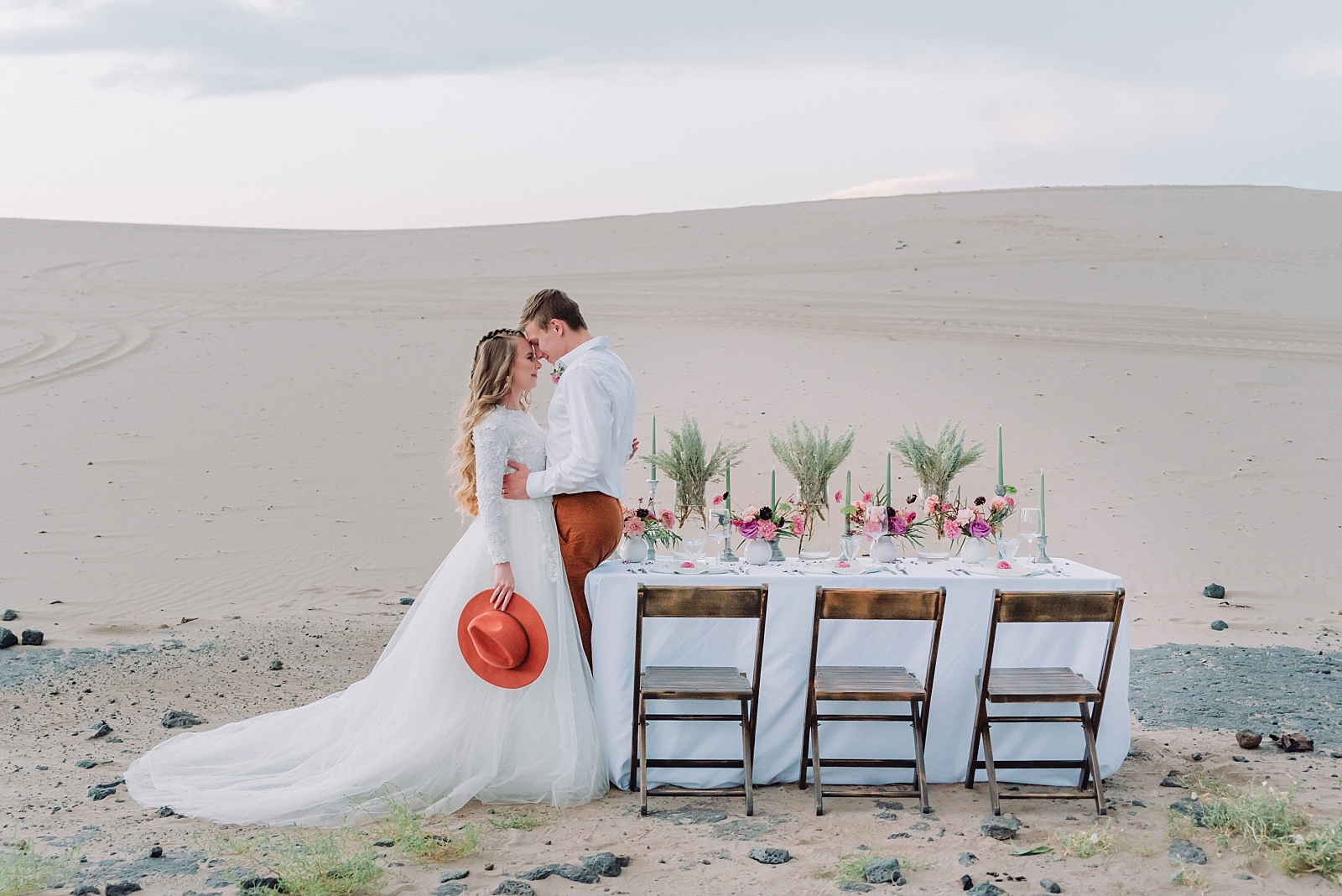 San Diego beach inspired elopement 