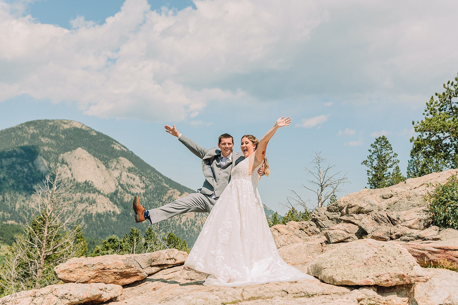 rocky mountain elopement, colorado wedding photographer, national park weddings