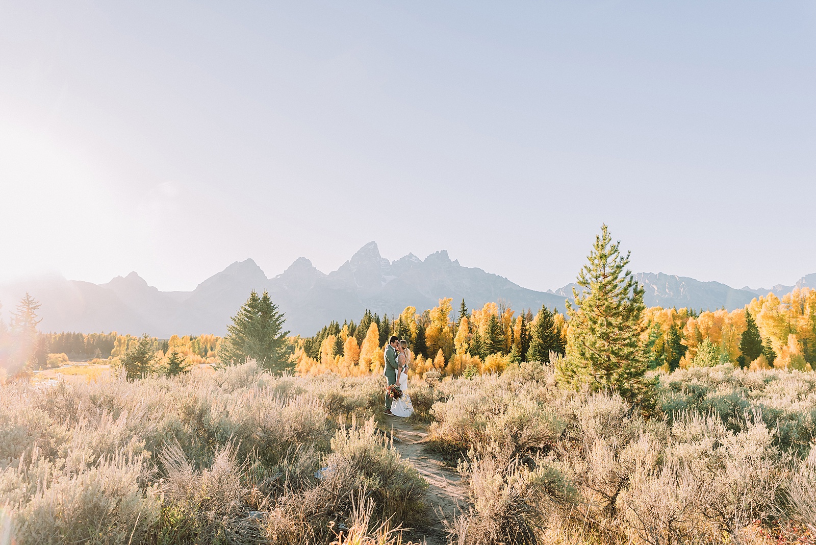Schwabacher Landing Wedding Portraits
