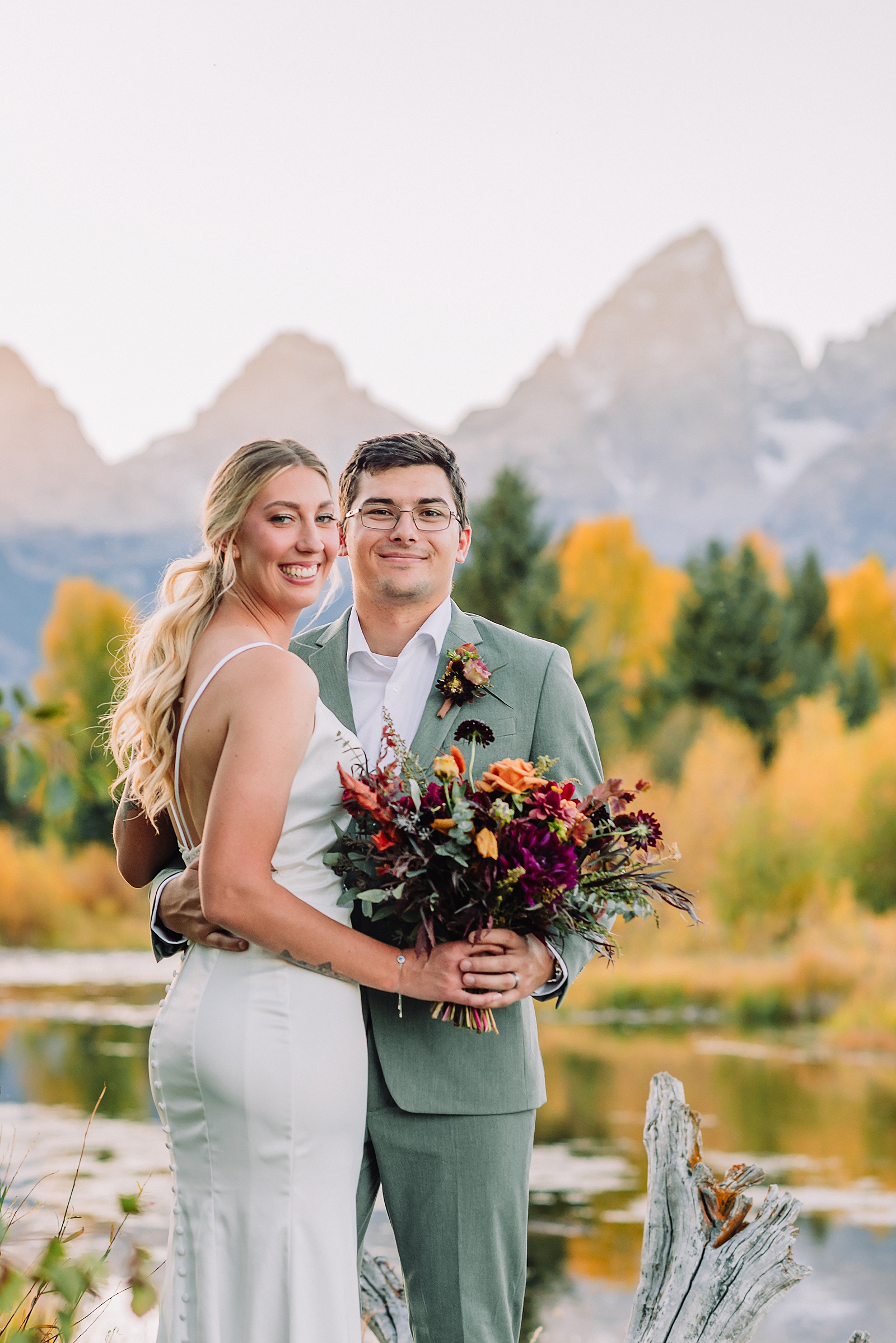Schwabacher Landing Wedding Portraits