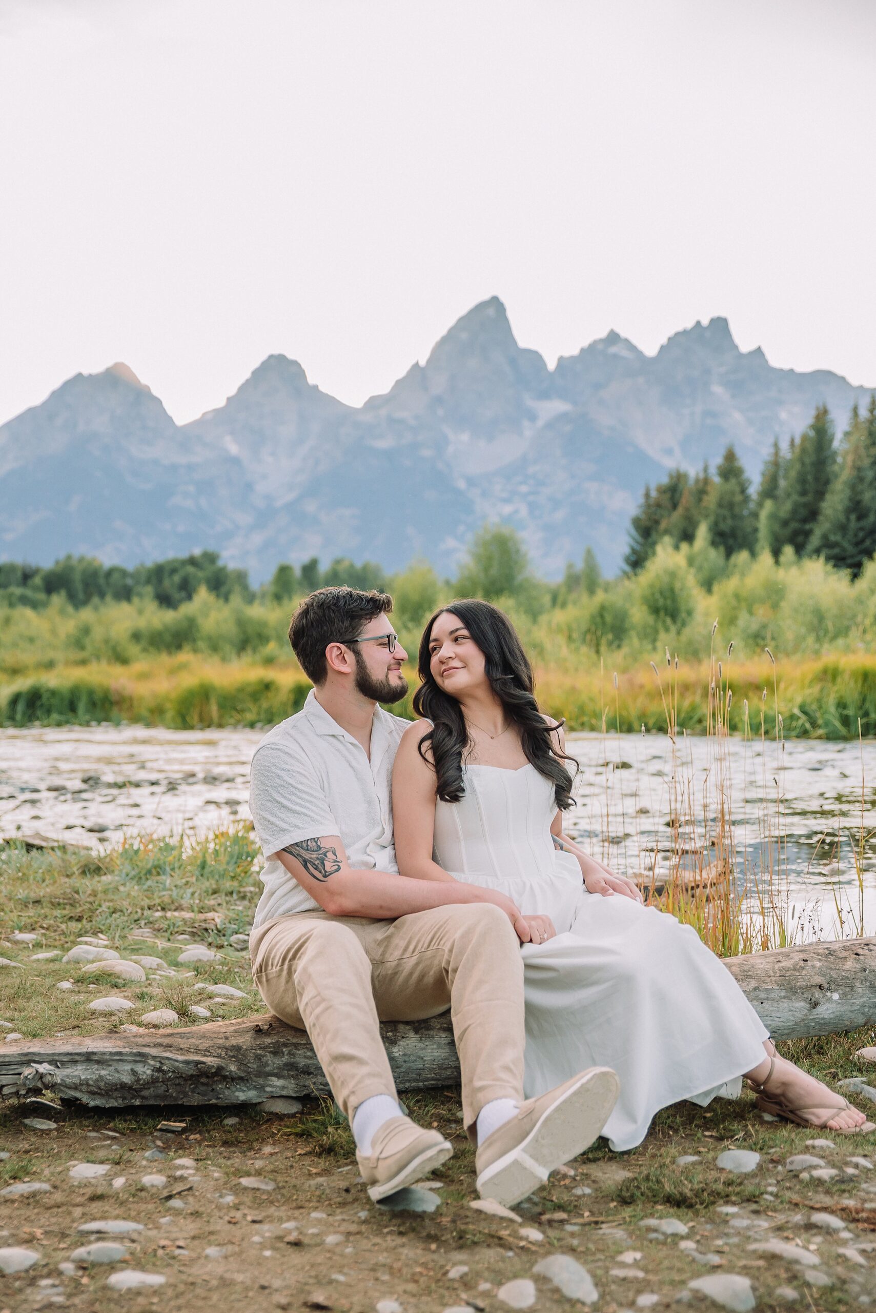 grand teton engagement photographer jackson hole engagement photographer engagement photo ideas spring summer engagement photo ideas grand teton engagement photos anniversary photos jackson hole photographer poses for couples spring jackson hole proposal