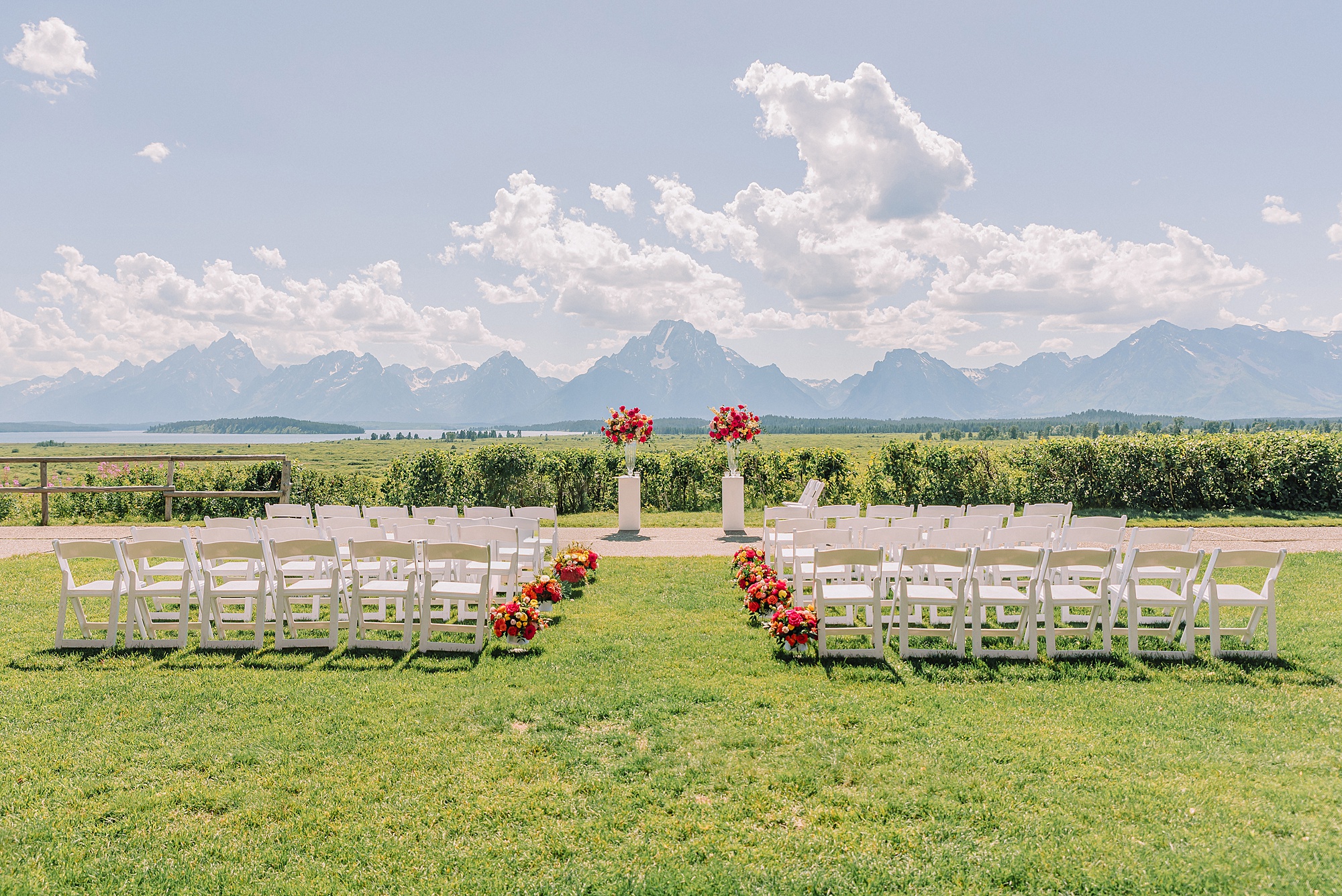 Grand Teton National Park wedding photographer Jackson Hole luxury mountain wedding reception Jackson Hole destination wedding photographer sunset wedding portraits in the Tetons intimate Jackson Lake Lodge wedding celebration