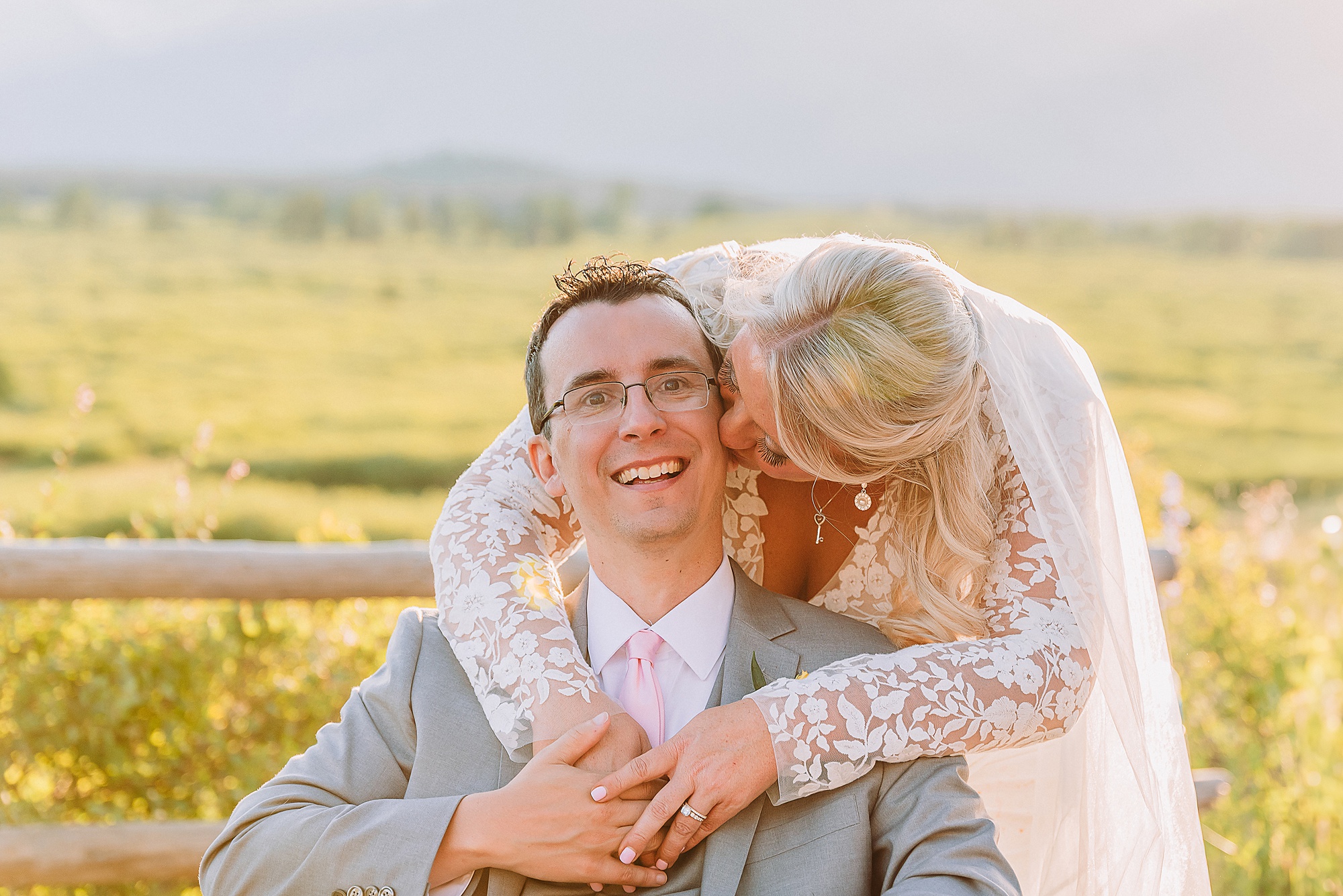 Jackson Lake Lodge wedding with Mount Moran view July wedding at Jackson Lake Lodge Wyoming Wyoming destination wedding in the Tetons outdoor wedding ceremony in Grand Teton National Park