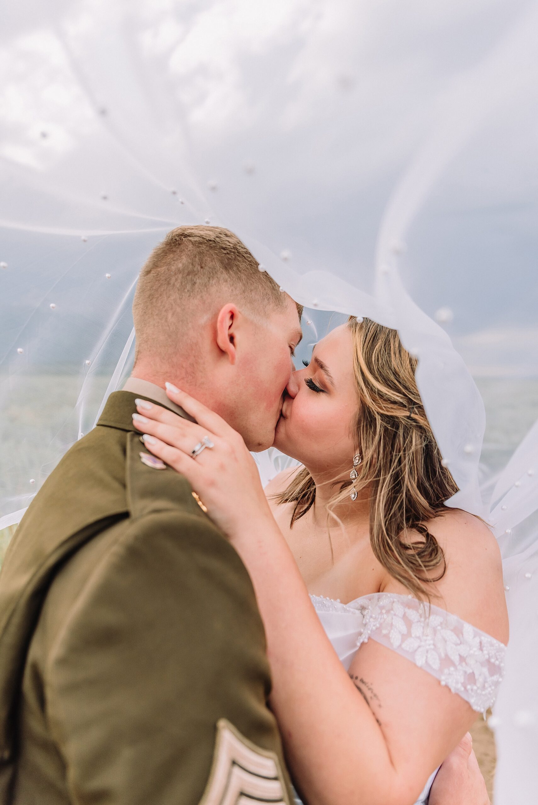 grand tetons elopement photographer summer wedding in grand teton national park eloping in jackson hole wyoming wyoming elopement photographer albright view turnout wedding photos
