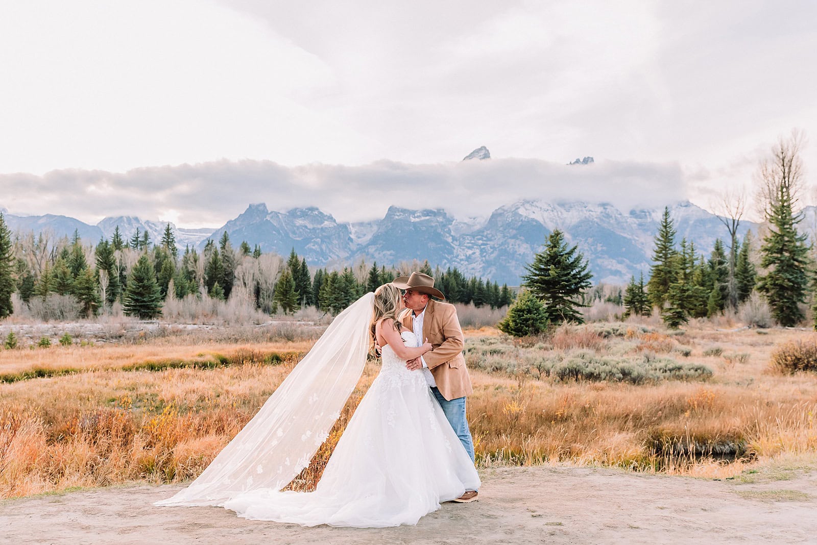 Schwabacher Landing elopement reflection photos elopement ceremony Jackson Hole Jackson Hole Wedding Photographer destination wedding photographer for grand tetons