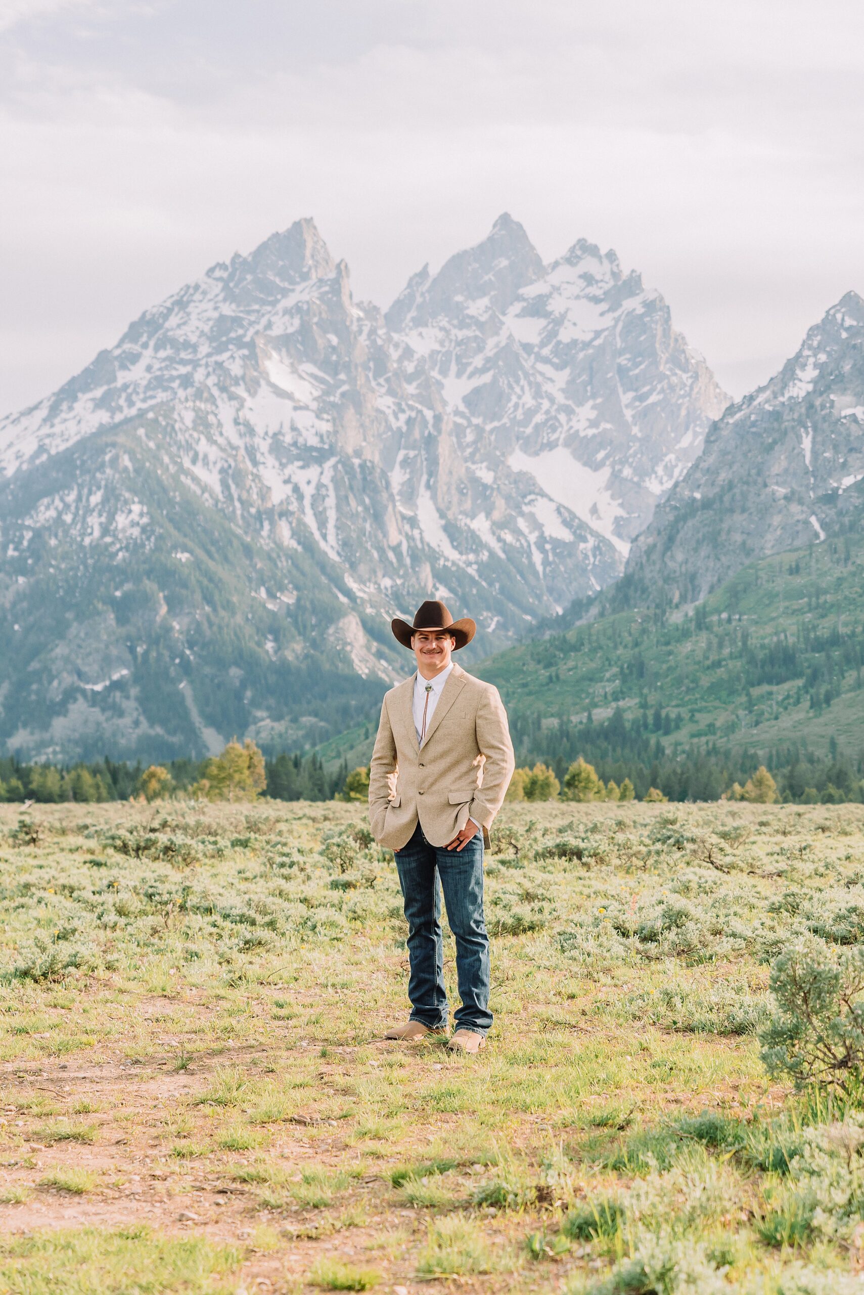 Cathedral Group Turnout wedding portraits Tetons Jackson Hole Wyoming wedding photography Grand Teton wedding photographer Teton mountain wedding photographer