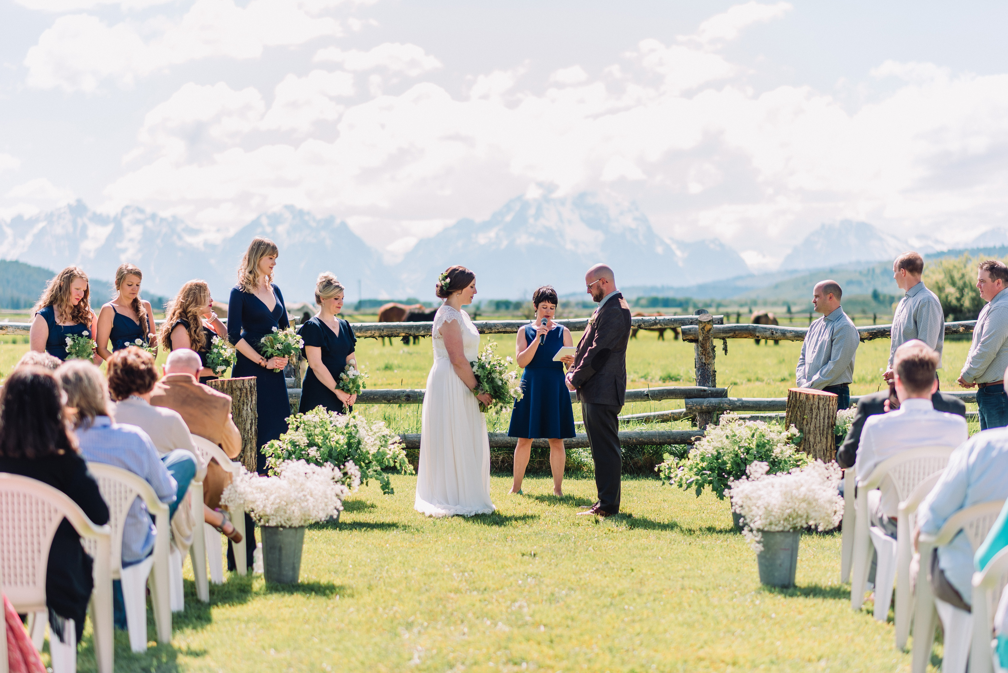 whimsical and romantic horse ranch wedding