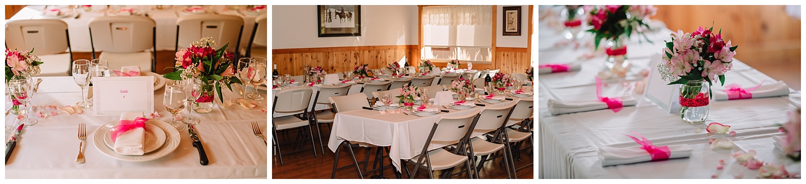 wedding reception dinner tables decorations