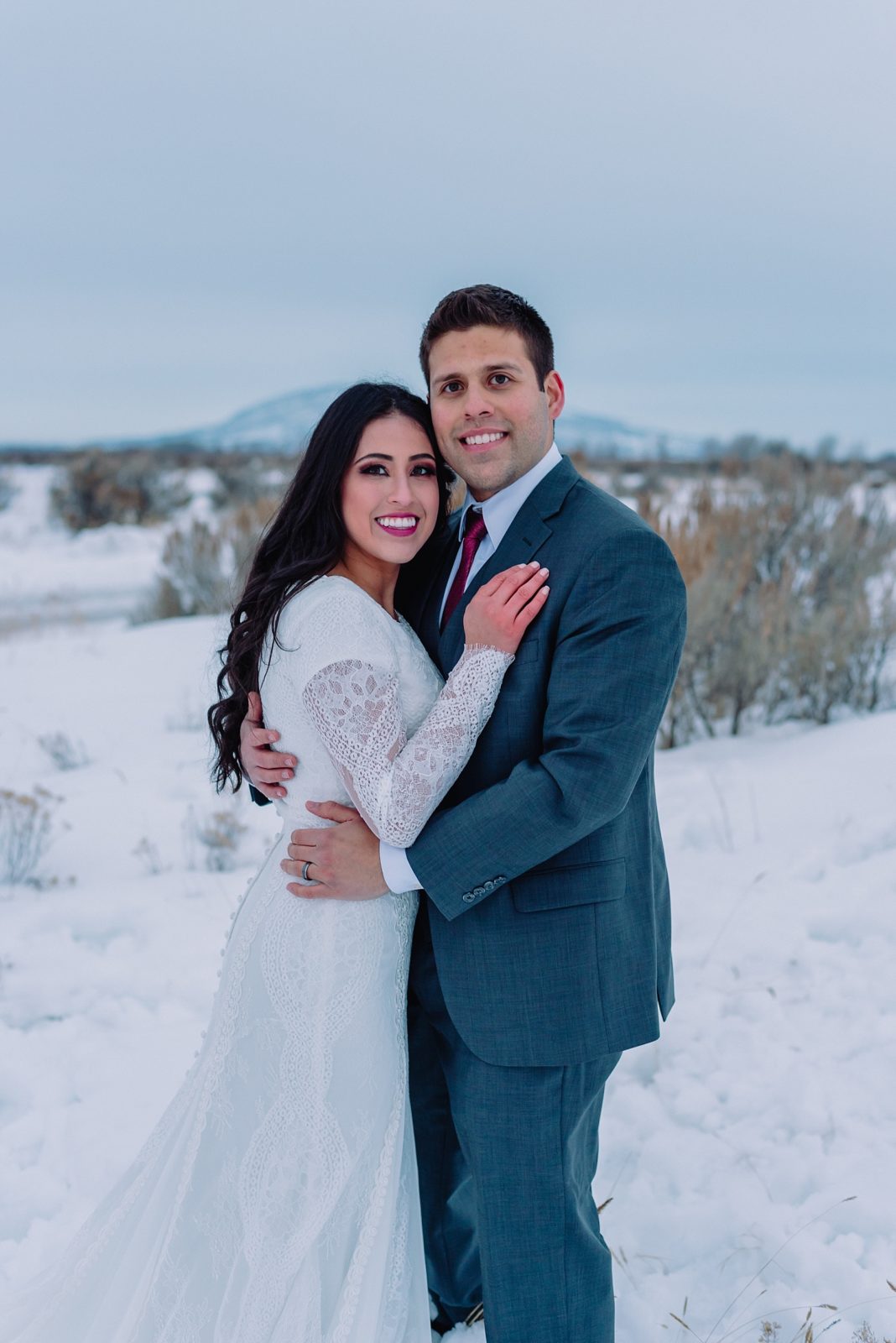 Winter Stylized Elopement | Idaho Wedding Photographer - Janelle & Co Photo