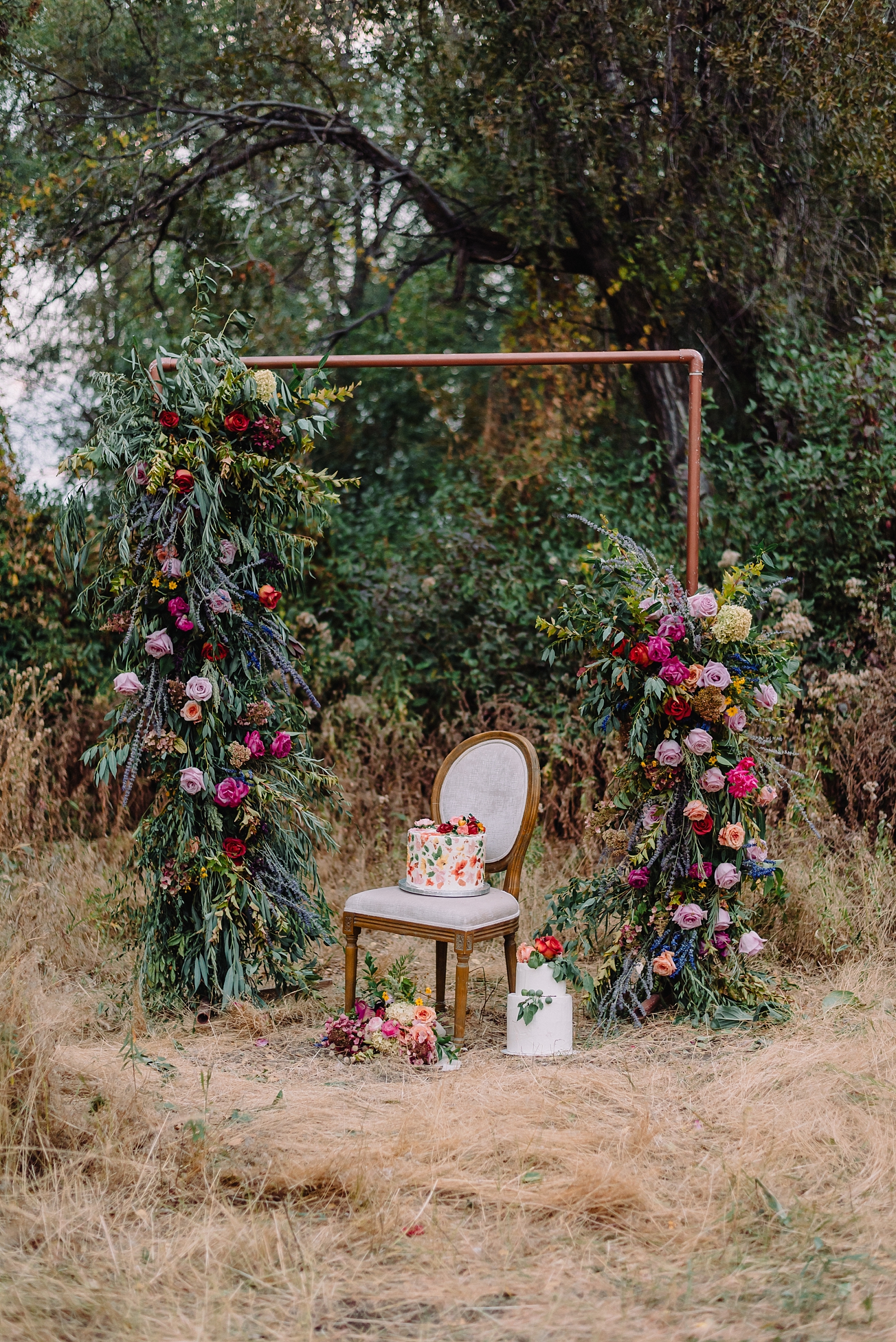 wedding flower arch