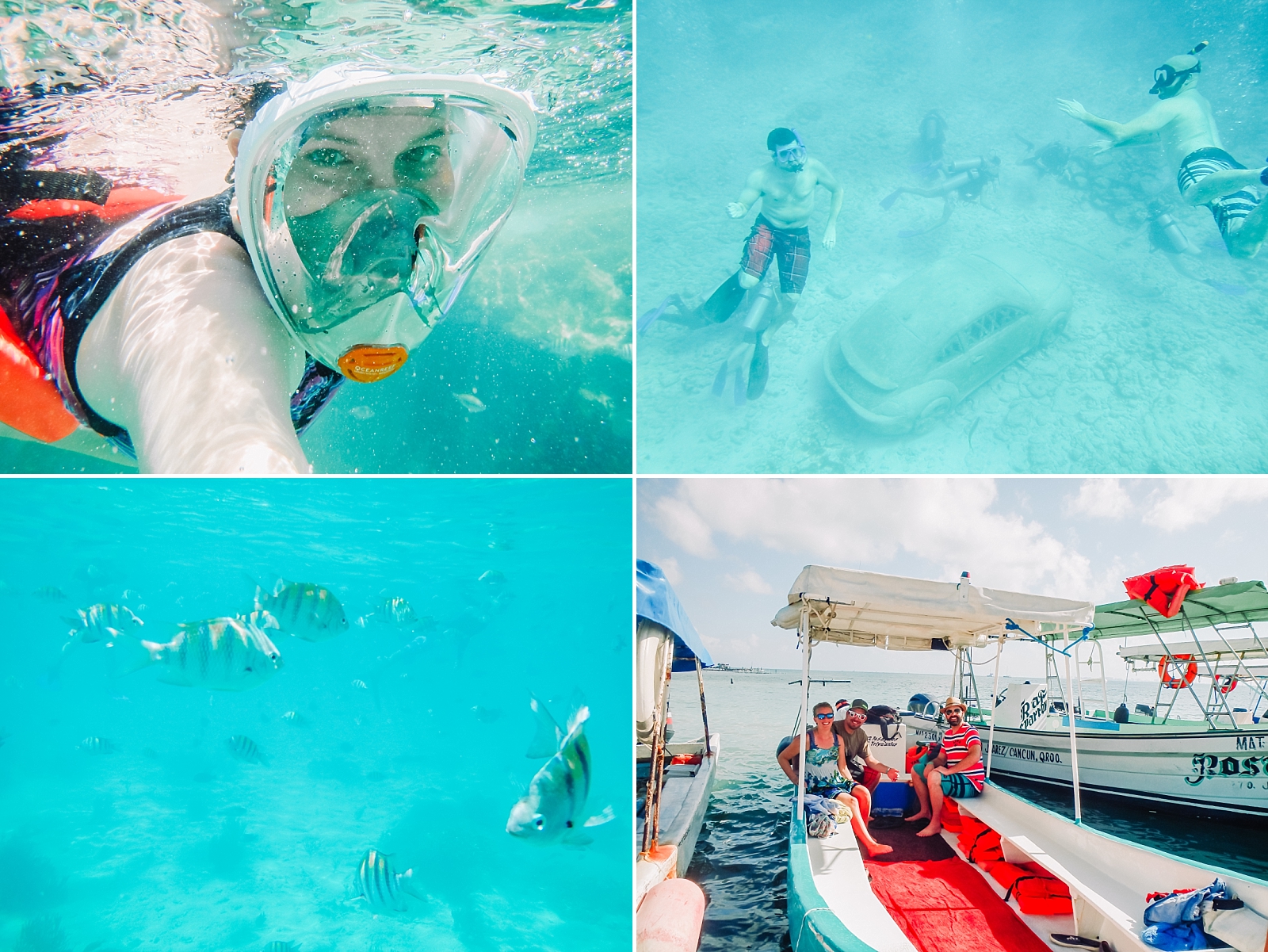 snorkeling isla mujeres mexico cancun travel adventure