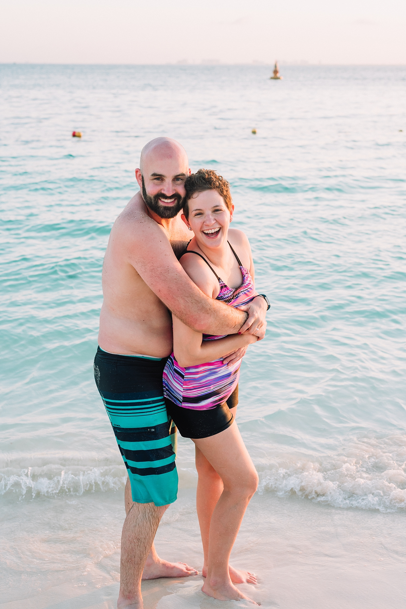 isla mujeres romance couple on the beach lifestyle mexico travel sunset