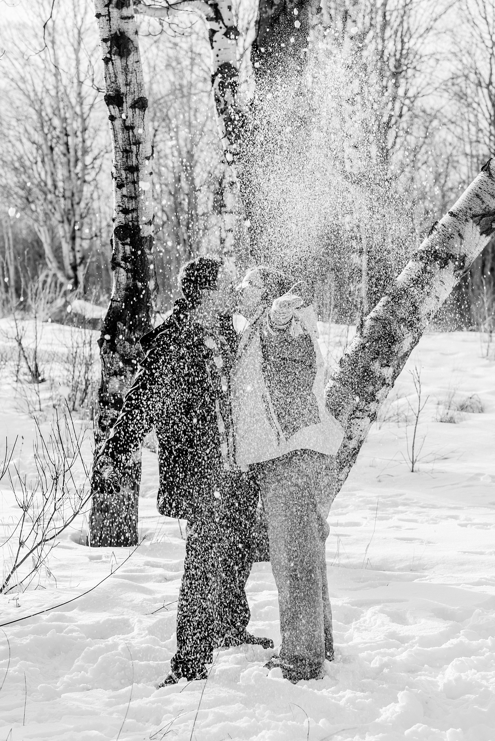 warm slough engagement photos idaho winter