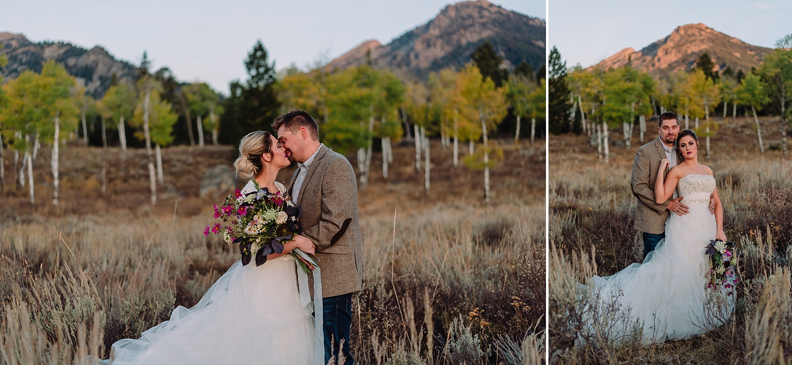 Teton National Park Granite Canyon wedding photos