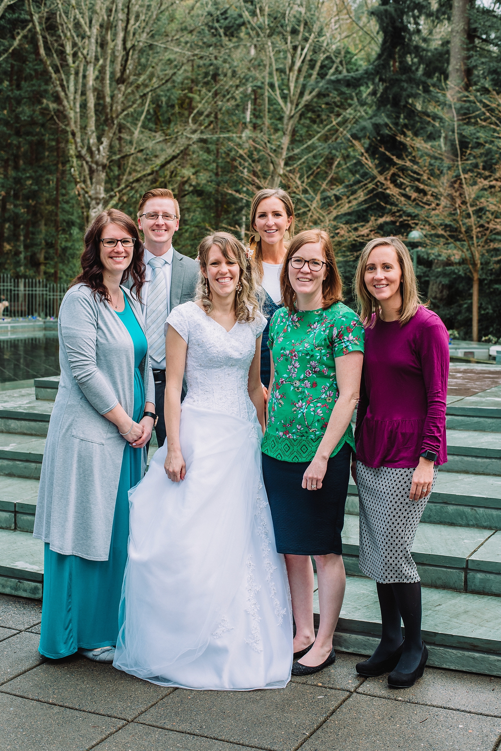 Portland Oregon Wedding Family Portraits