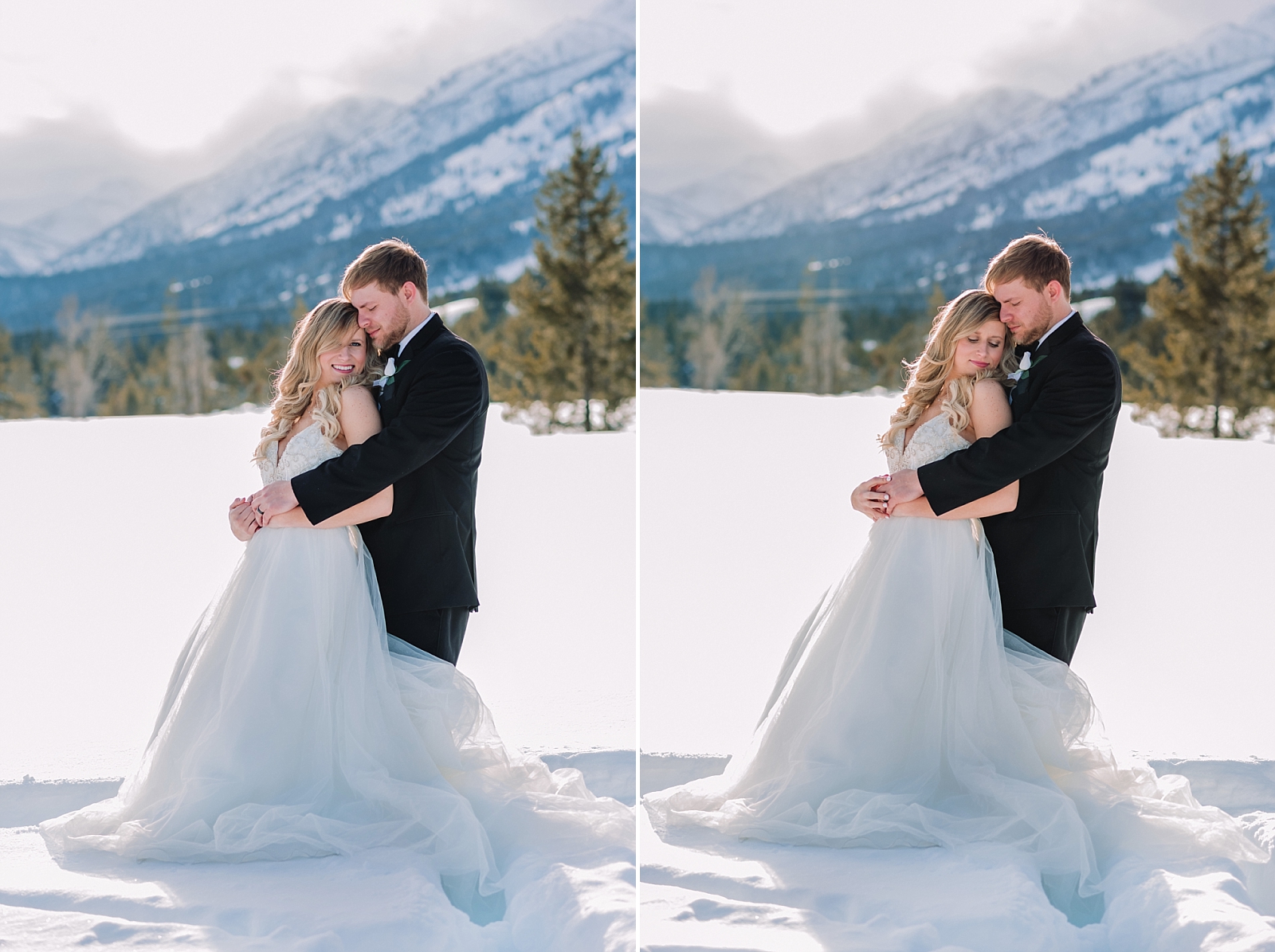 jackson-hole-elopement-and-wedding-photographer-teton-mountains-gtnp-taggart-lake-trailhead-bridal-session-romantic-dress-designer-beaded-winter-snow-photo-session