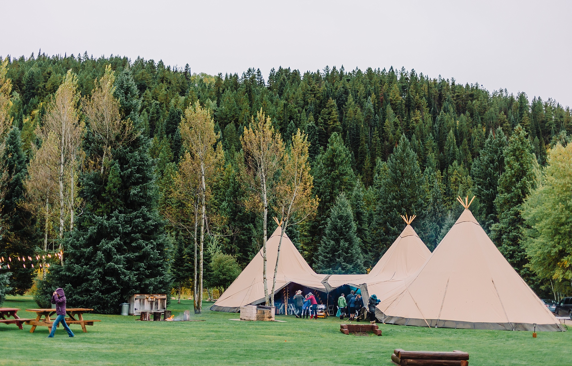 tents at moose creek ranch