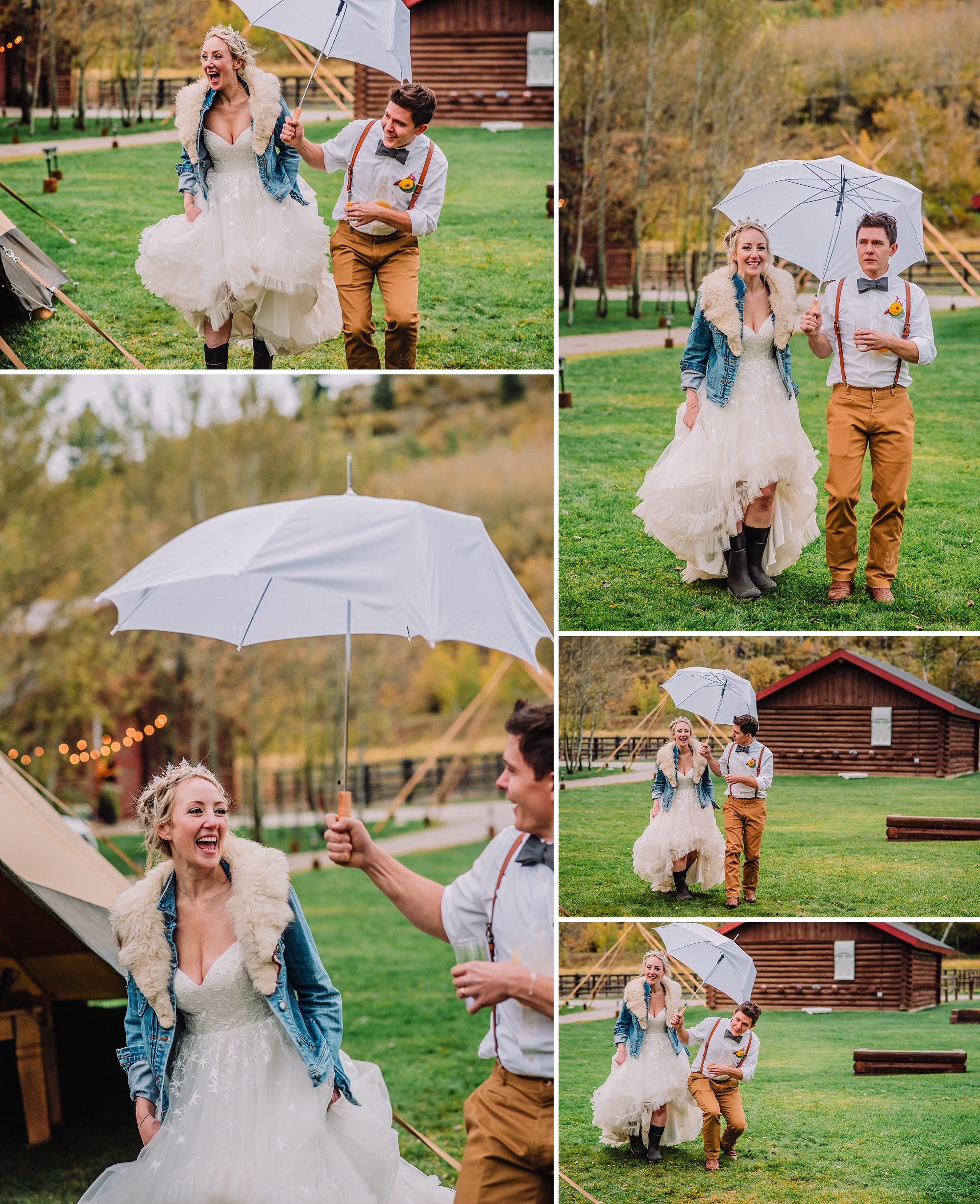 wedding-couple-walking-under-umbrella-on-rainy-day