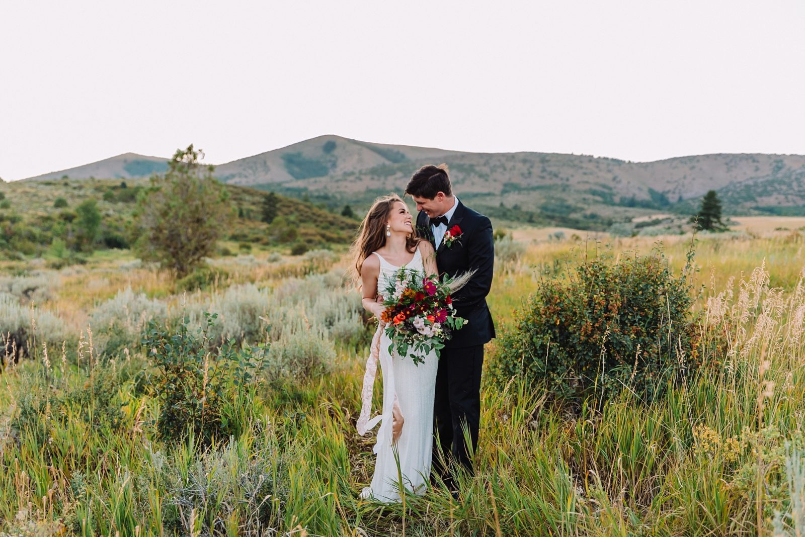 Boho Bridal Photography at Gibson Jack in Pocatello Idaho - Janelle ...