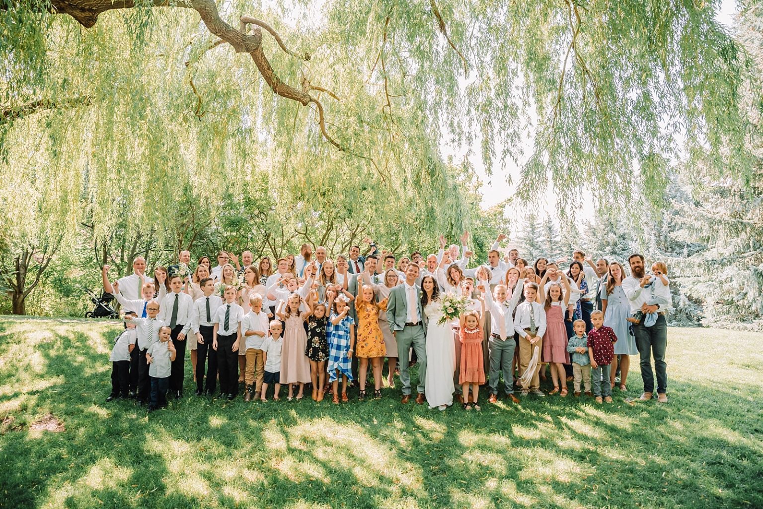 Classy Wedding at Rexburg Temple with Reception at The Avenues