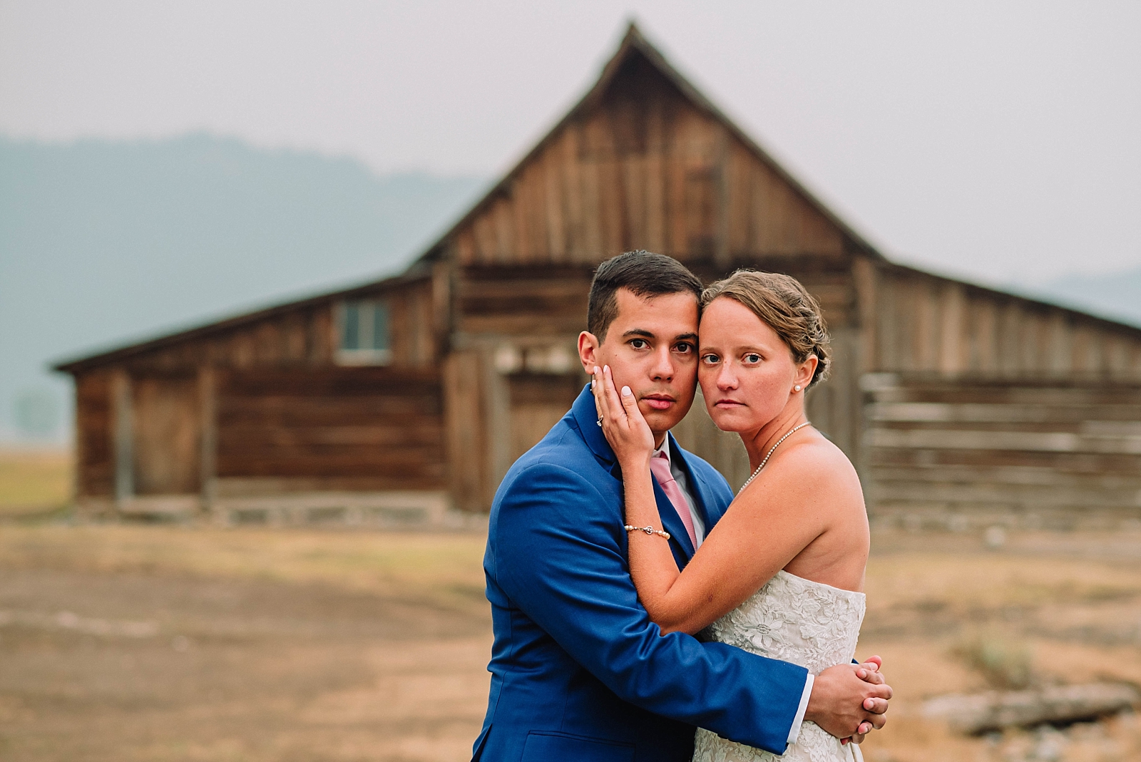 wedding portraits in the tetons