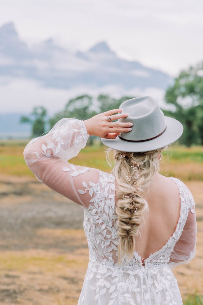 romantic wedding hair accessories hat