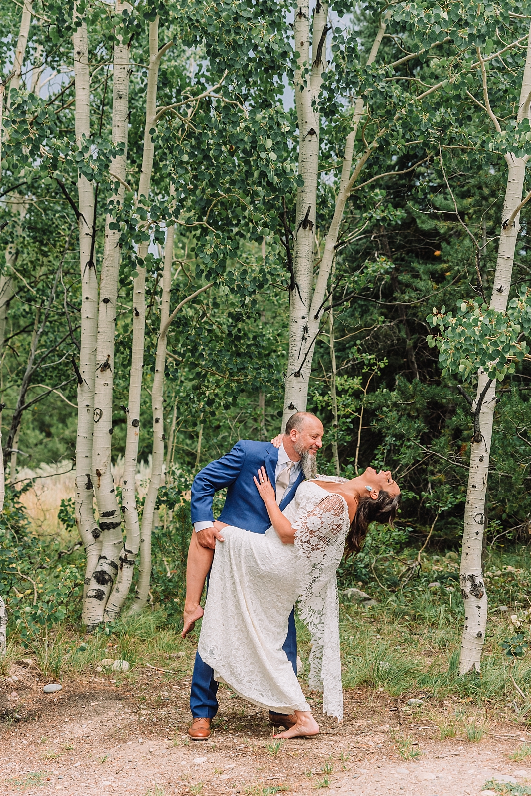 Mountain View Turnout Elopement Photography