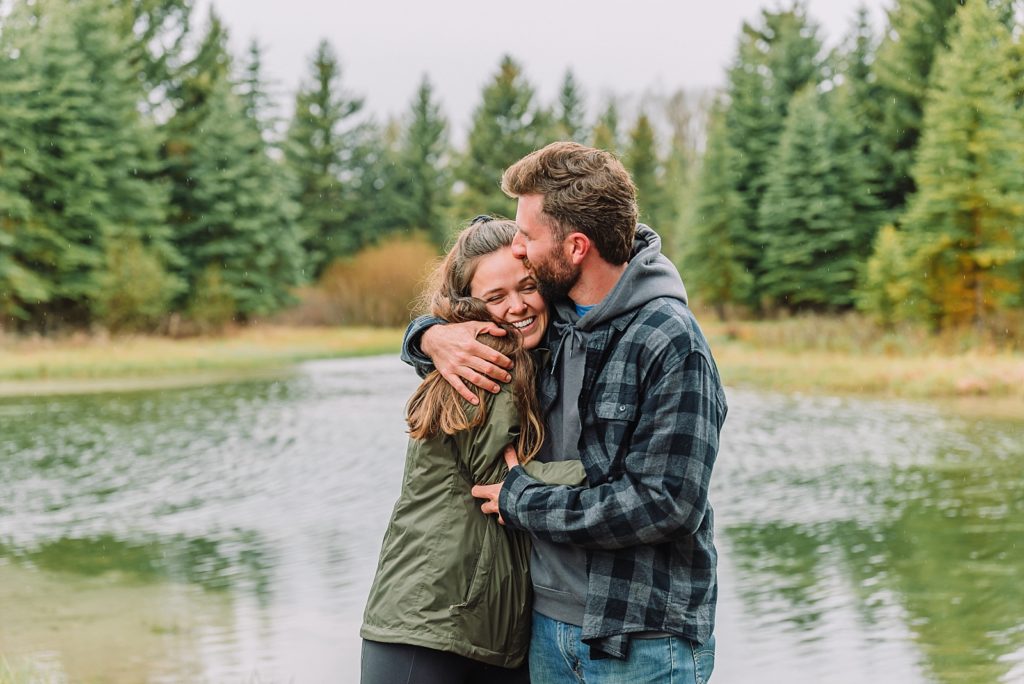 rainy jackson hole engagements