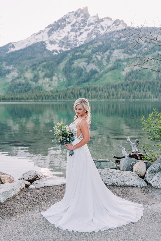 Jenny Lake Wedding Portraits