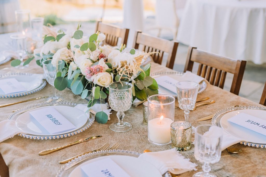 Wedding Reception table