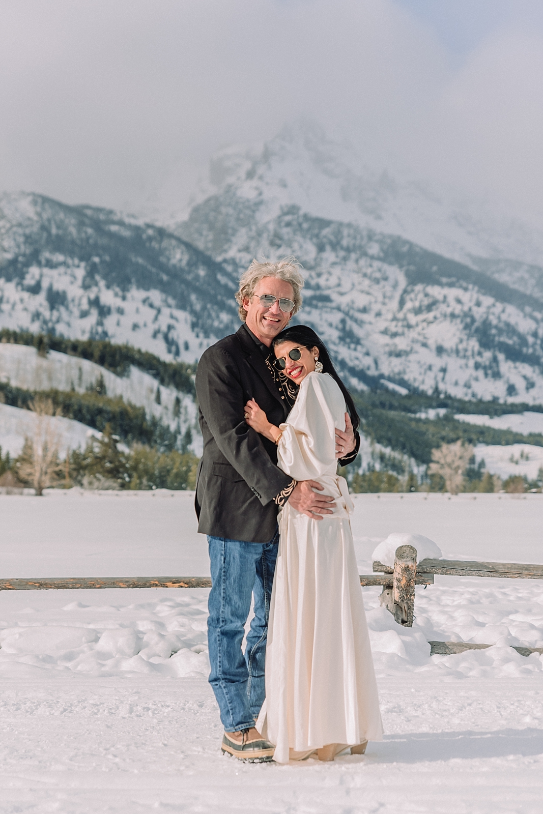 Jackson Hole Wedding Photographer, Wyoming Winter Wedding, elopeemnt