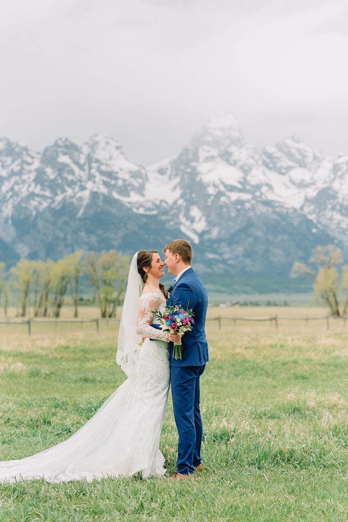 Jackson Hole Wedding Photographer, Micro-wedding in national park, how to get married in a national park, TA Moulton Barn, outdoor wedding photography, spring wedding trends
