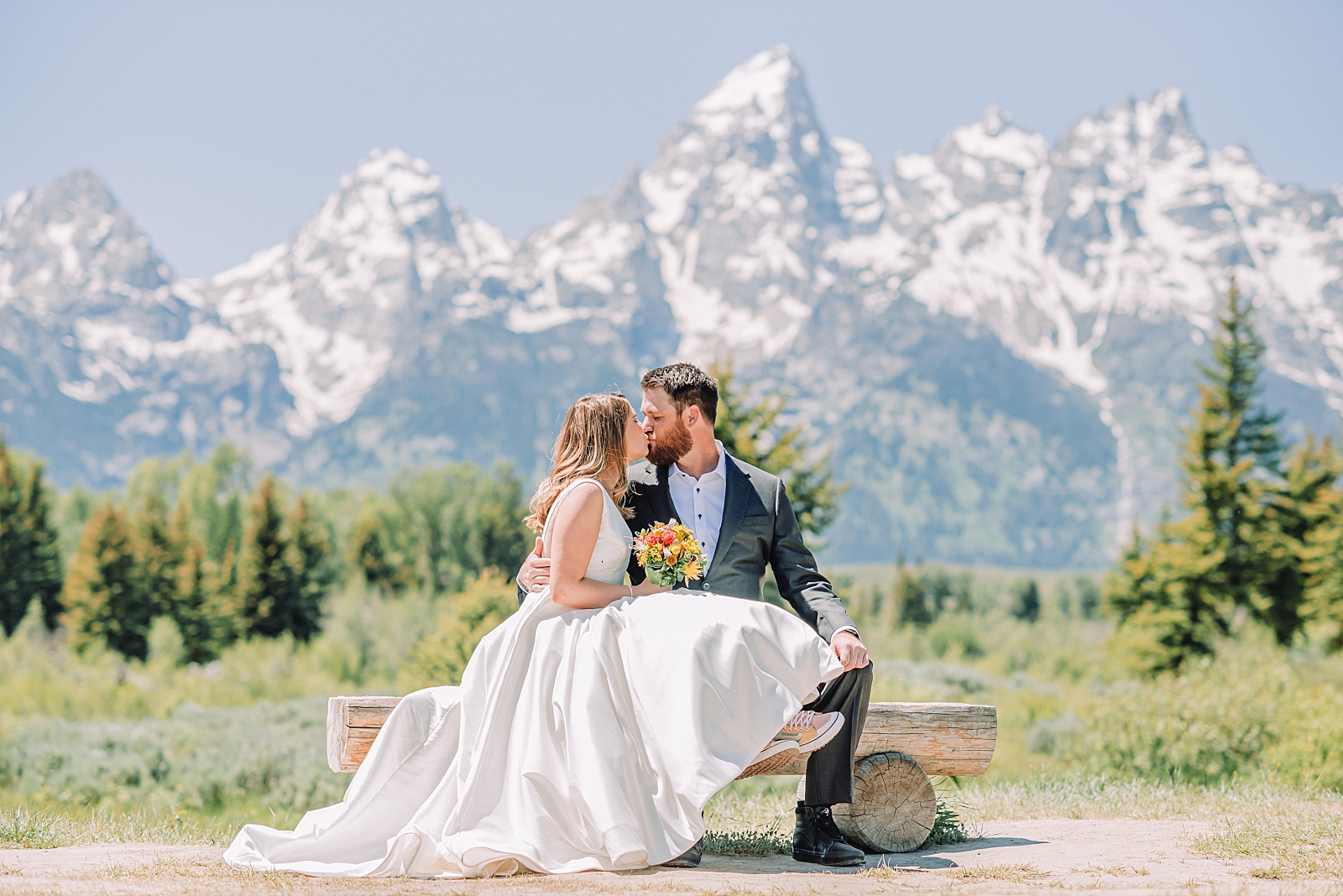 wedding portrait locations in jackson hole, grand teton national park elopement packages, summer outdoor weddings