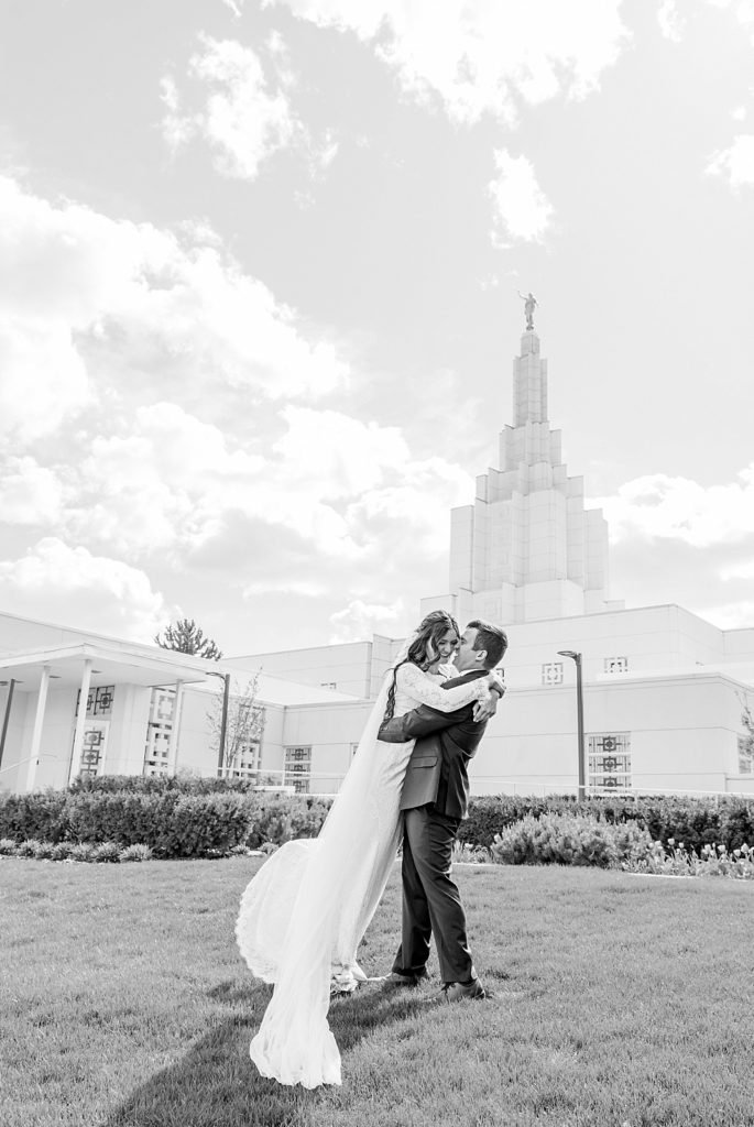 Idaho Falls Temple Wedding, Idaho Falls Wedding Photographer