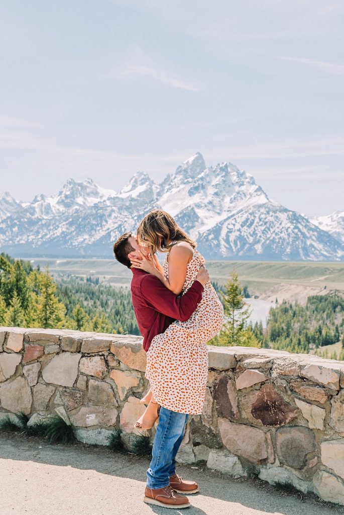Snake river overlook, best places for engagement photos in jackson hole