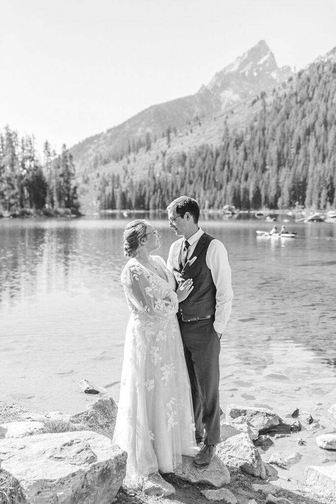 grand teton national park wedding, string lake, places to get married in wyoming, jackson hole wedding photographer