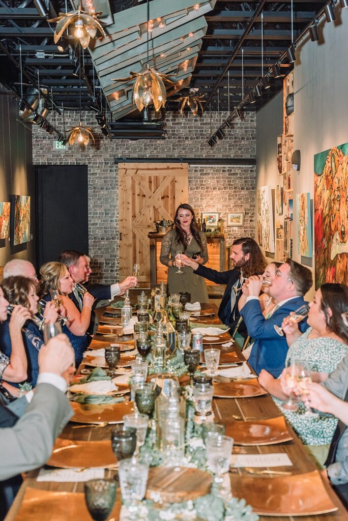 wedding reception details at ringholz studio in jackson hole wyoming wedding photography