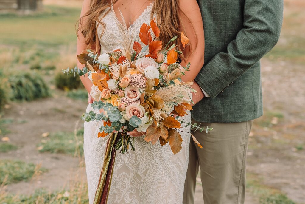 Fall Grand Teton Elopement, Wedding Bouquet