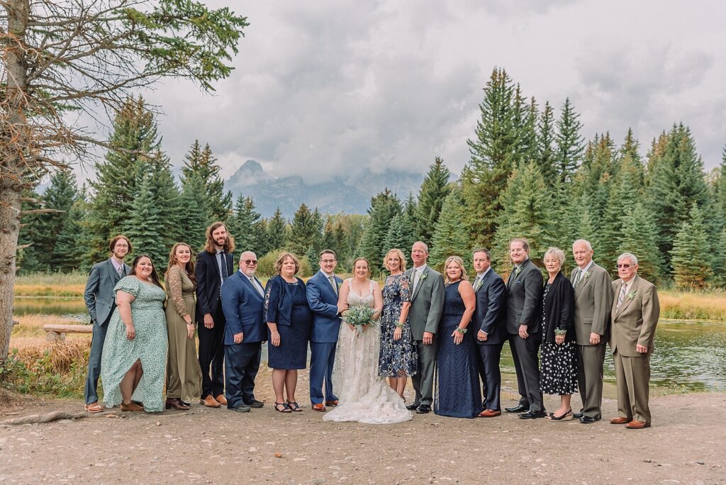 Schwabacher's Landing Wedding Ceremony, Jackson Hole Wedding photography