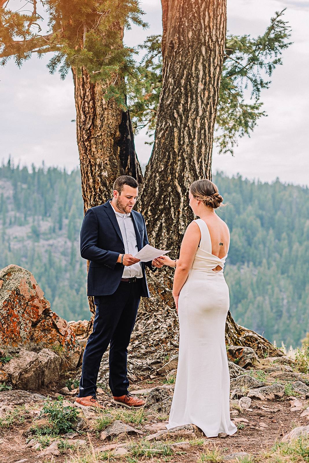 Wedding Tree Summer Ceremony, Jackson Hole Wedding Photographer, Where to elope in the Tetons