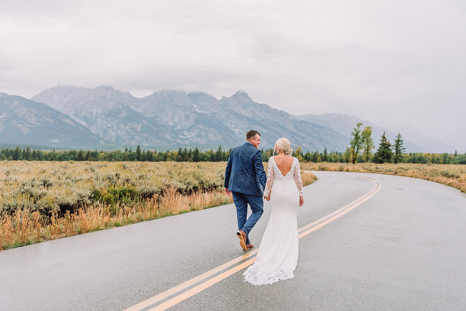 bride and groom on wedding day, posing ideas for weddings, intimate moments to capture on a wedding day, jackson hole wedding photographer