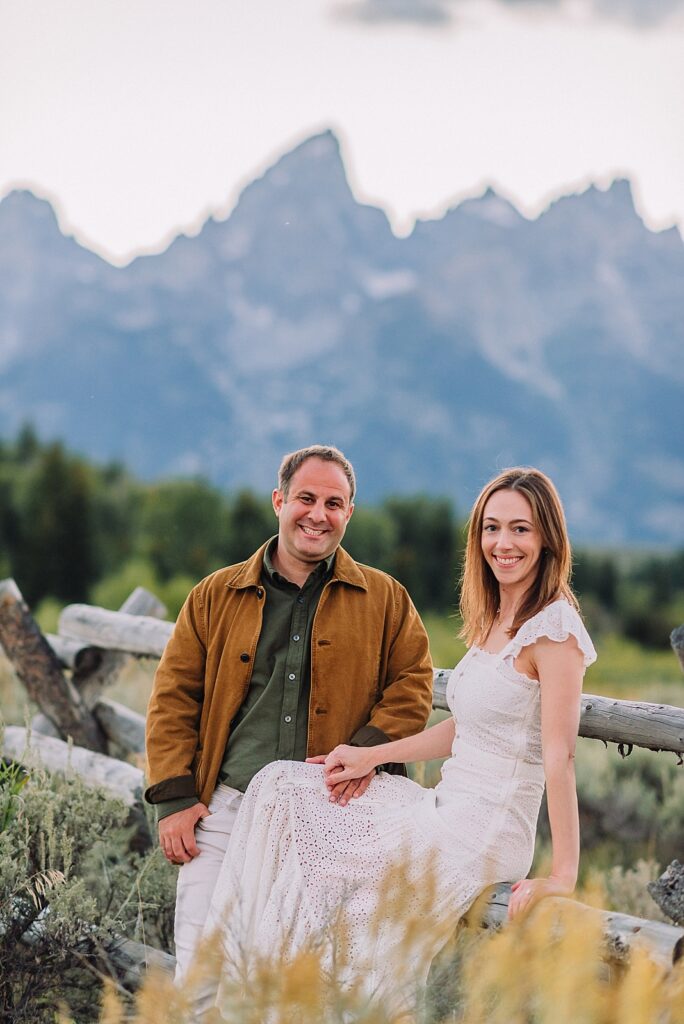 grand teton national park engagement photography