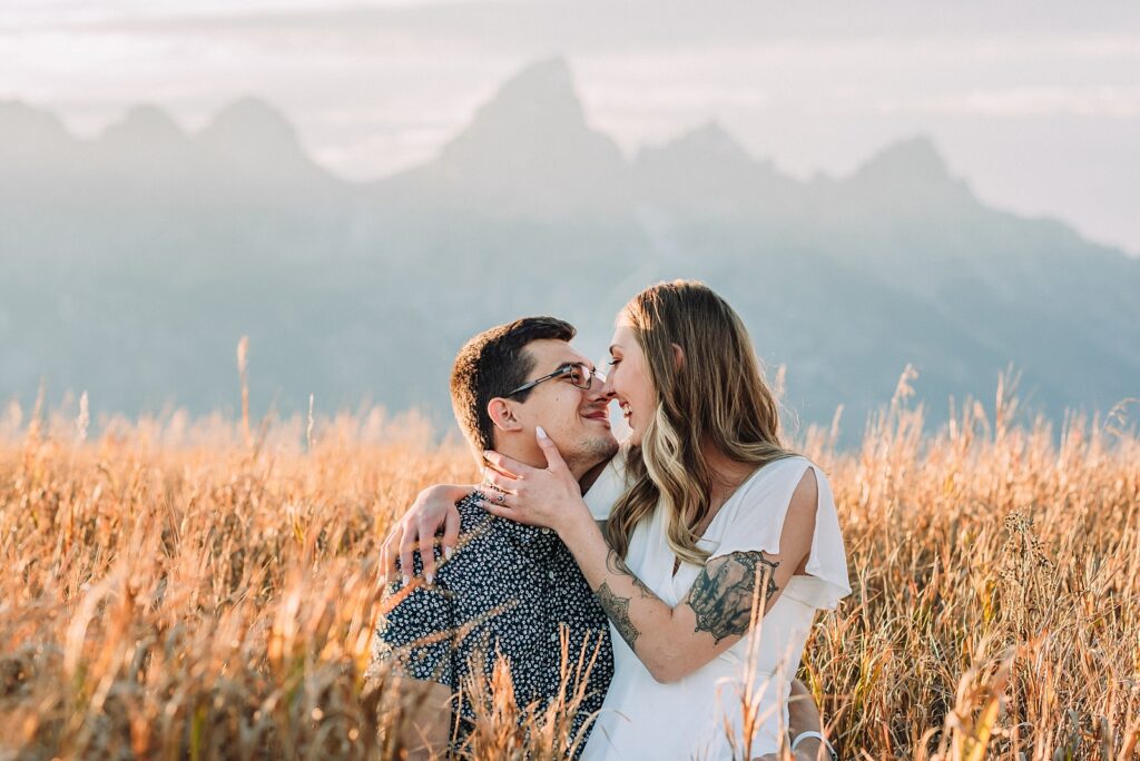 Fall Couple Photography, Posing Ideas for Jackson Hole Engagements, Idaho Wedding Photographer