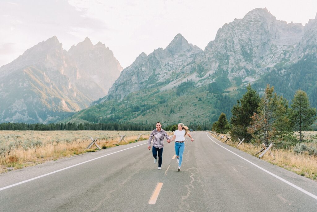 jackson hole engagement photography, wyoming engagemend photographer, national park proposals