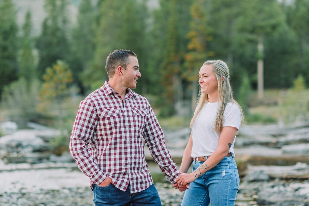 Grand Teton Engagements, posing ideas for engaged couples