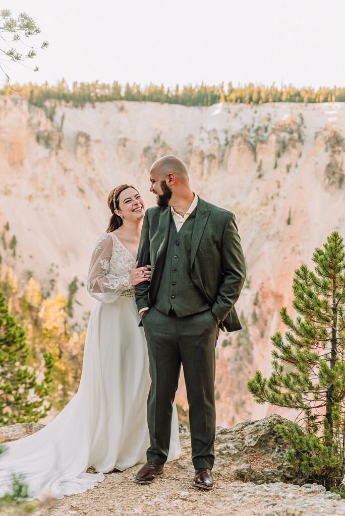 Yellowstone National Park Elopement Photography, Montana wedding photographer, wyoming wedding photography