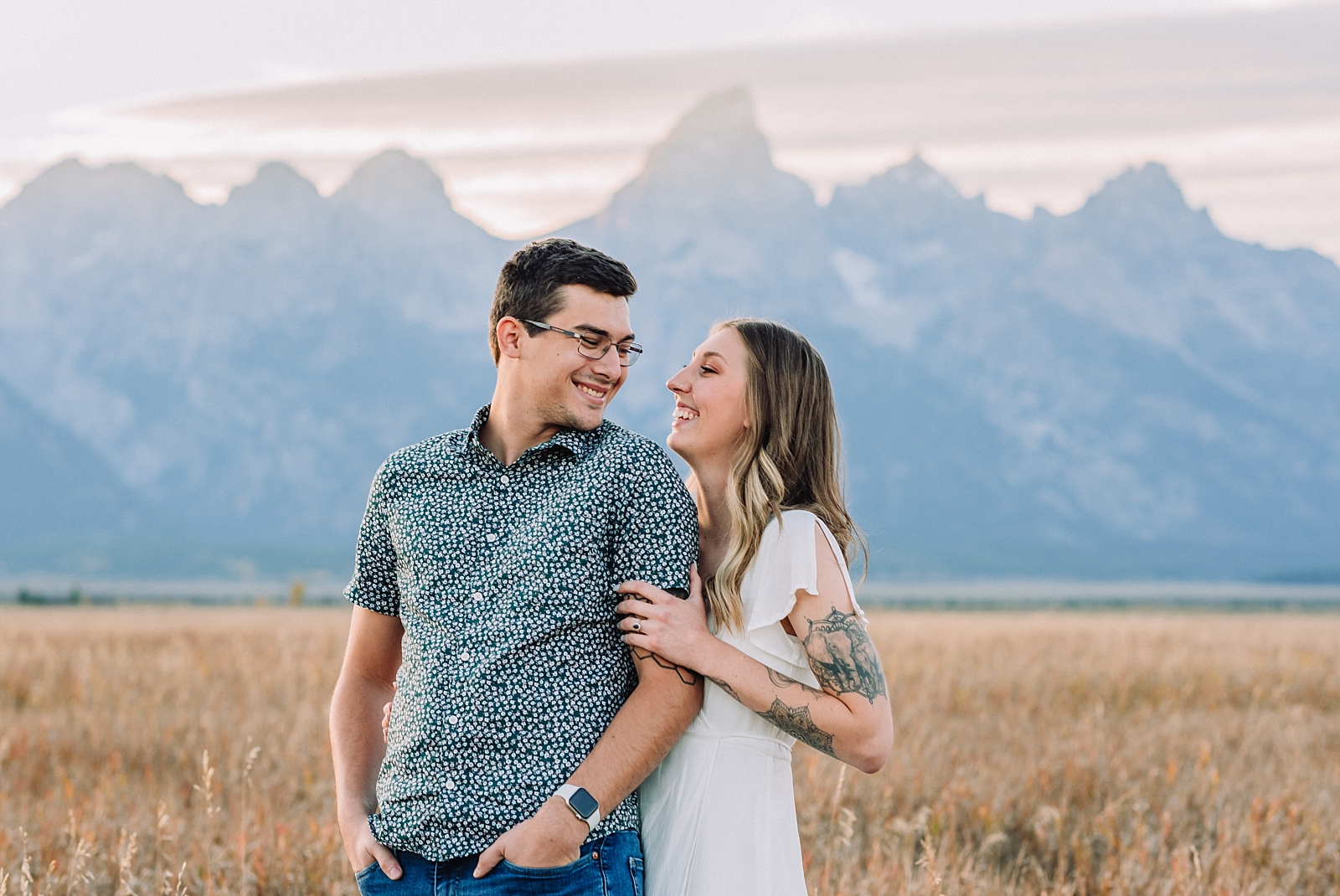 Fall Couple Photography, Posing Ideas for Jackson Hole Engagements, Idaho Wedding Photographer