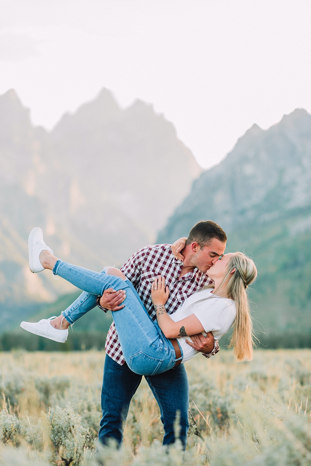 jackson hole engagement photography, wyoming engagemend photographer, national park proposals