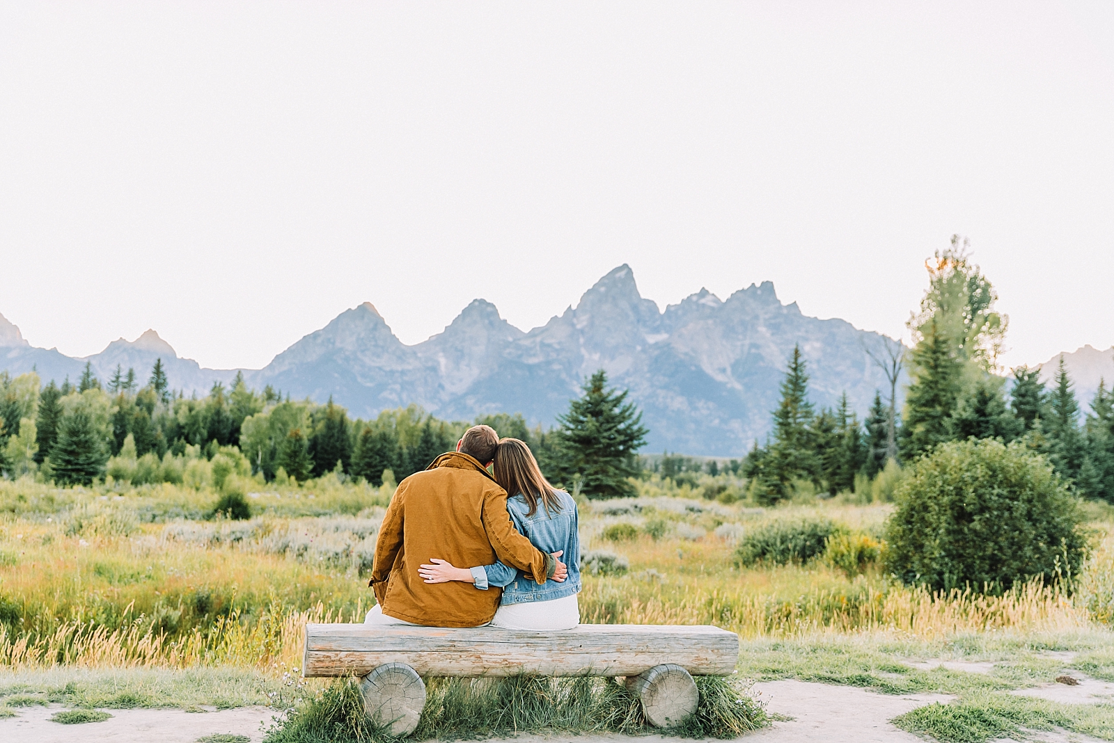 Posing ideas for engaged couples, jackson hole engagement photography